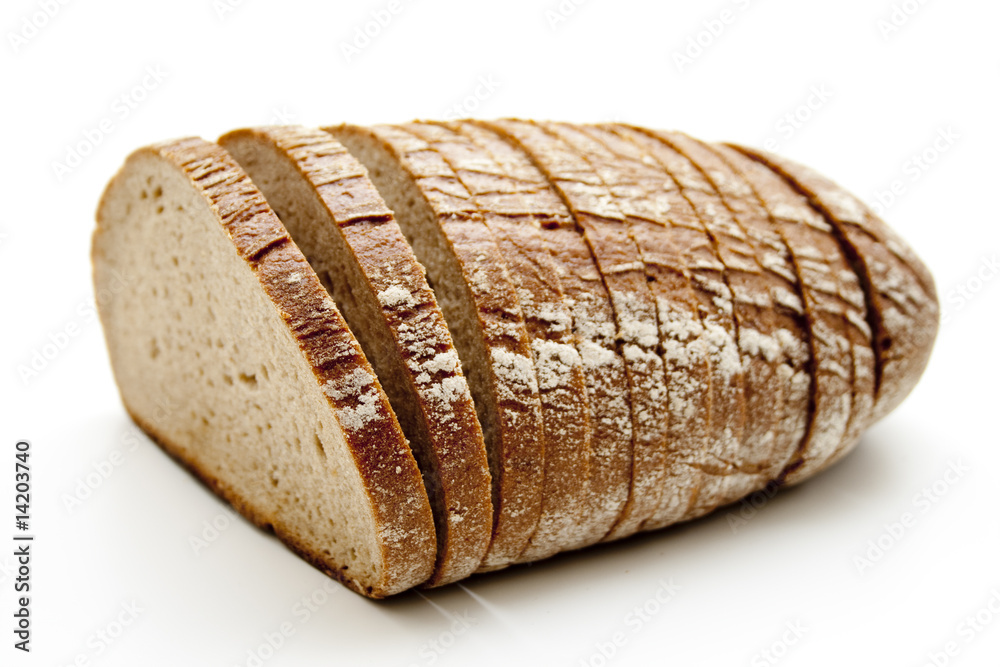 Brot geschnitten Stock Foto Adobe Stock