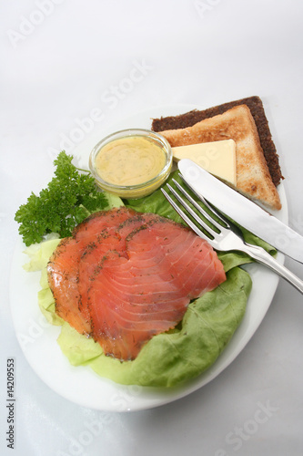 graved lachs photo