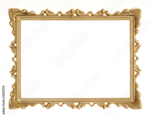 goldener Bilderrahmen