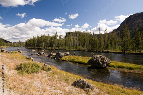 Creek in Mountains