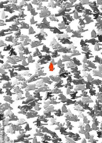 standing out from the crowd