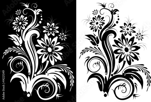 Stylized flower