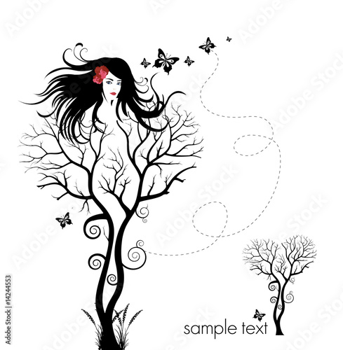Tree woman