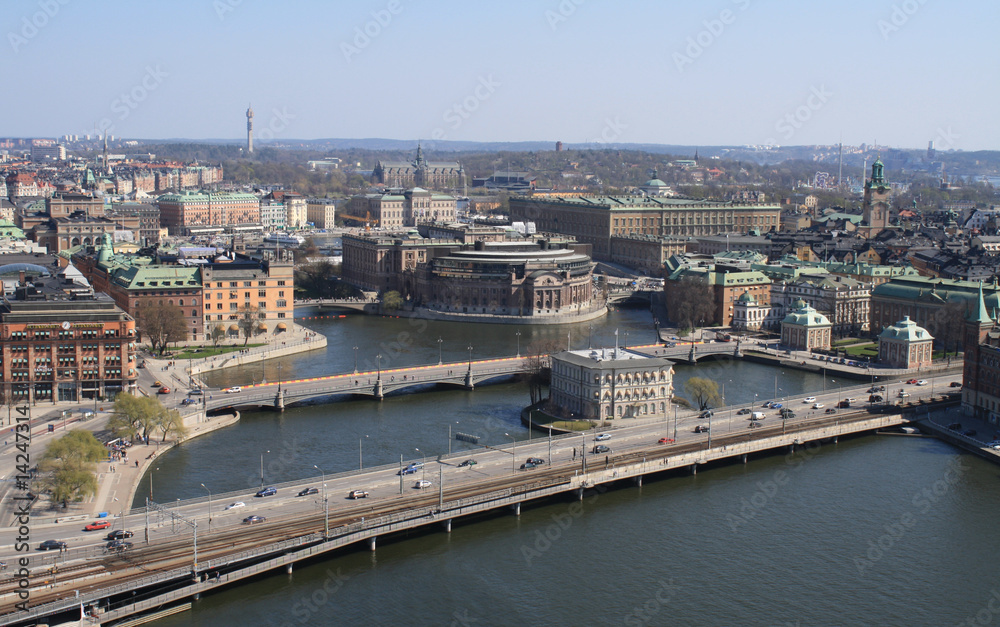 Stockholm - Blick vom Stadtshuset