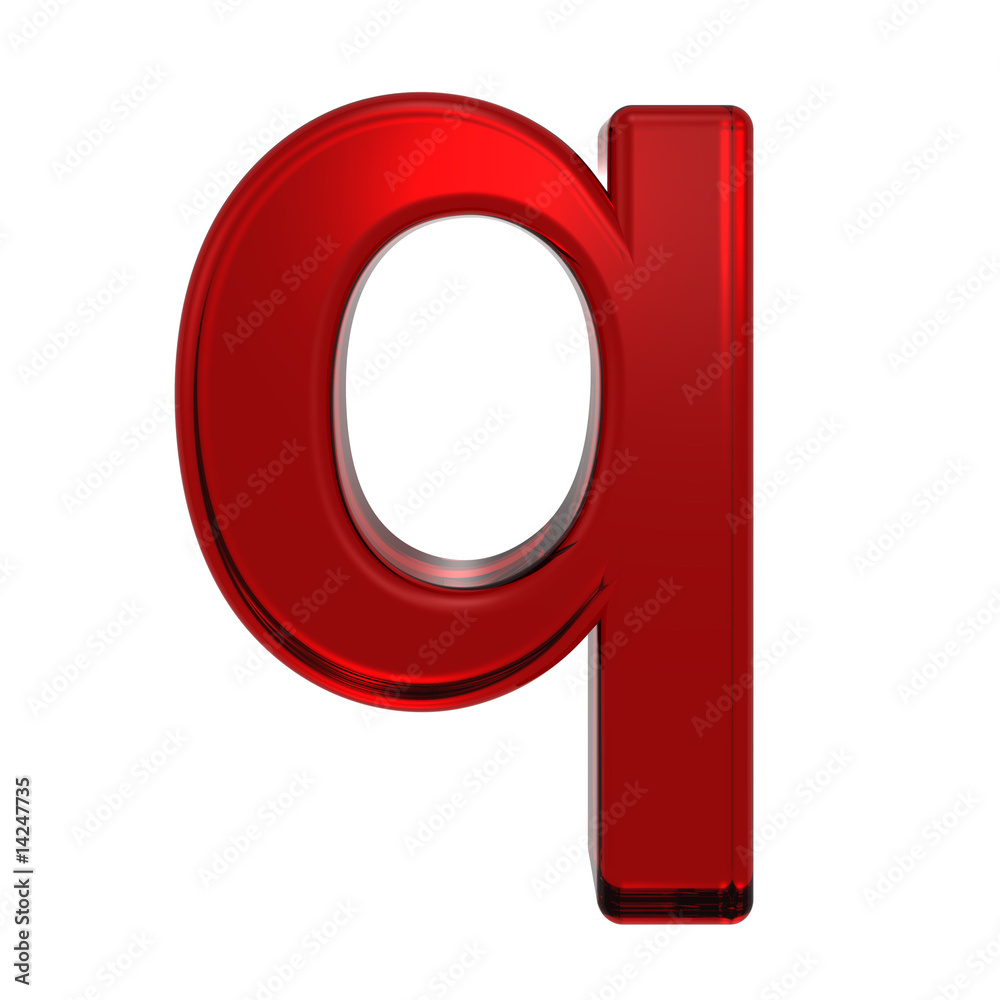 One lower case letter from ruby alphabet set One lower case letter from ruby alphabet set