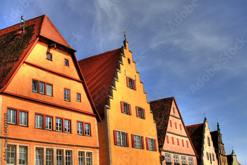 Rothenburg ob der Tauber - Medieval city in Germany