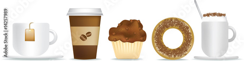 breakfast coffee set