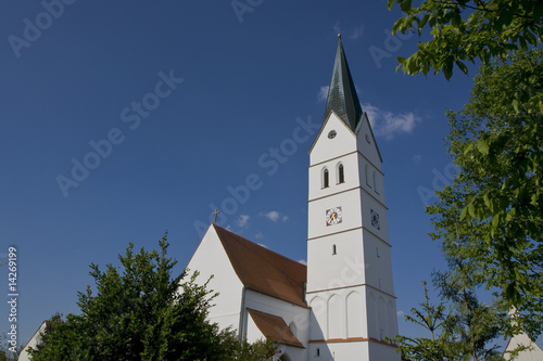 Kirche von Oberhausen im Landkreis Dingolfing-Landau