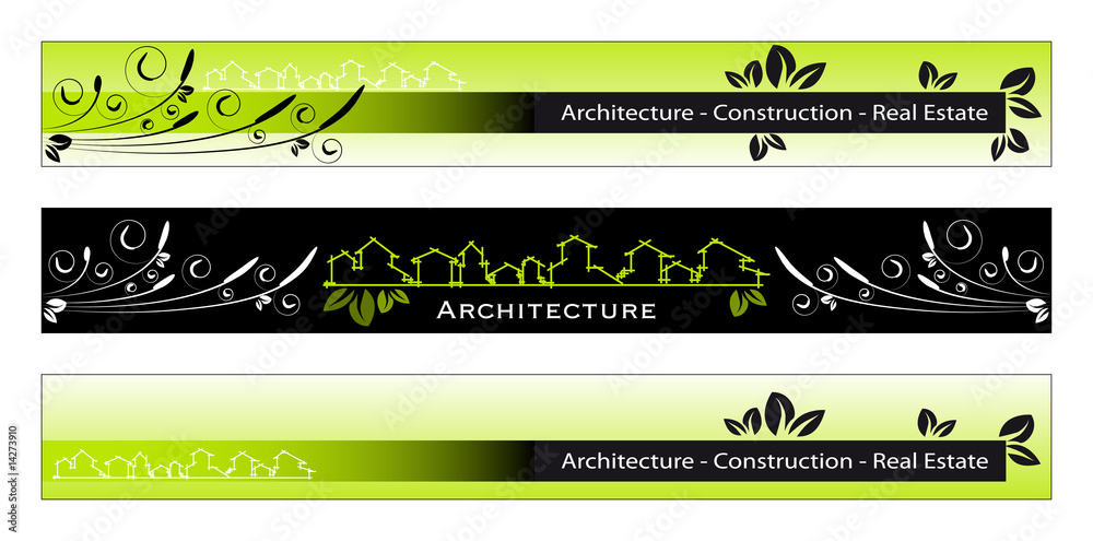 Obraz premium Web Banner, Business card or insignia