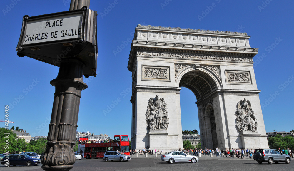 Obraz premium Place de l'étoile