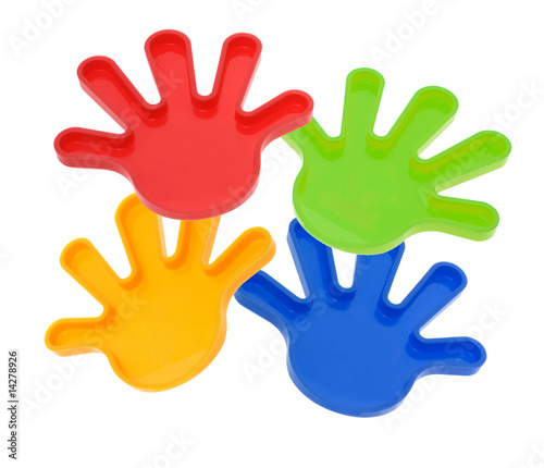 Plastic Toy Hands