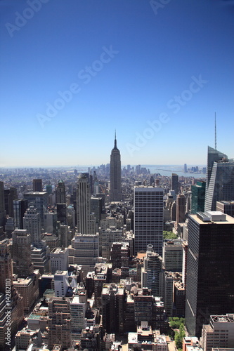 Panoramic view of the New York City skyline © RichG
