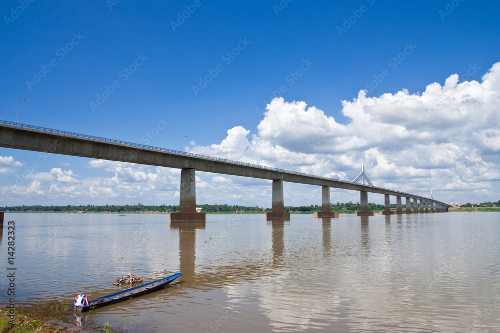 2nd Thai - Lao Friendship bridge, Mukdahan province, Thailand