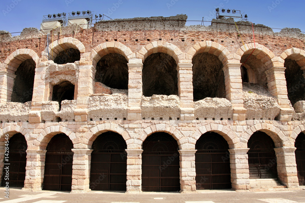 colosseum in Verona, Italy