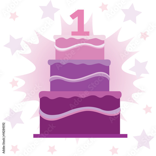 big layered cake