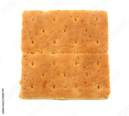 Graham Cracker Isolated