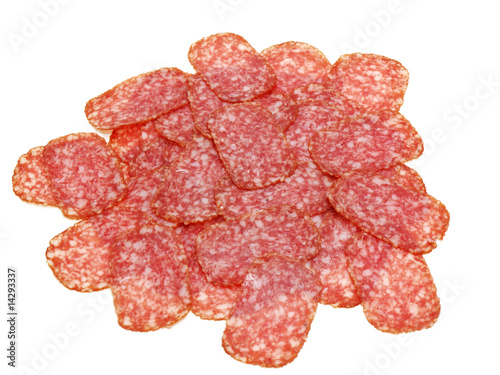 sliced salami