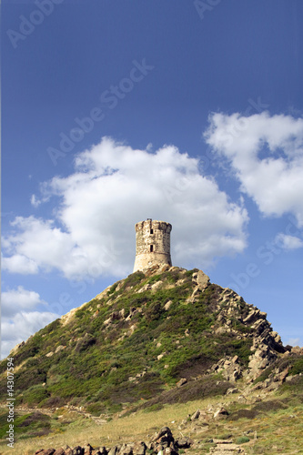 Fotomural Corse - Iles sanguinaires - tour génoise