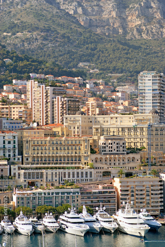 Marina of Monte Carlo in Monaco