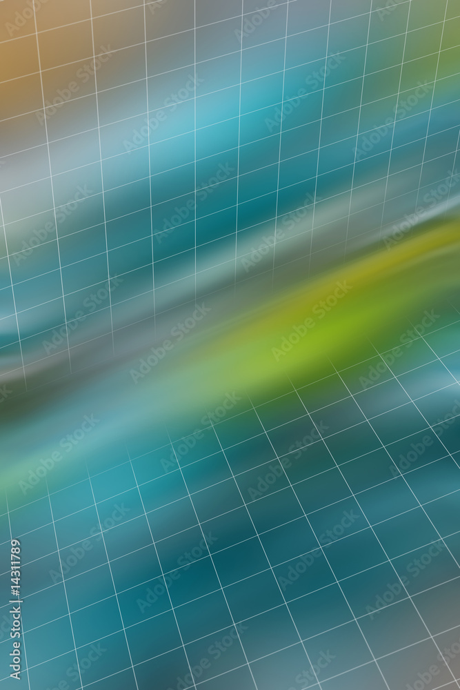 Obraz premium Abstract composition with grid.