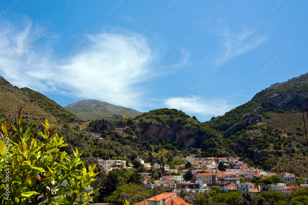 Spili town, Crete Spili town, Crete