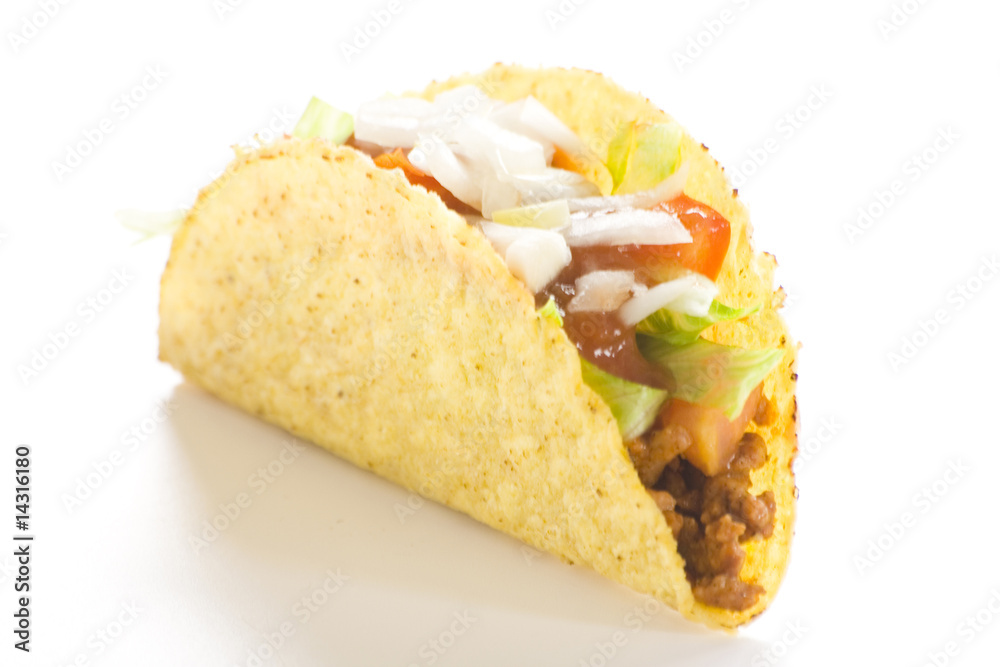 delicious taco, mexican food