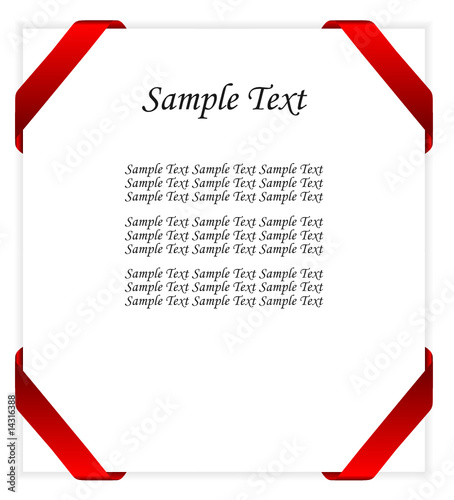 Elegant Presentation Frame Card
