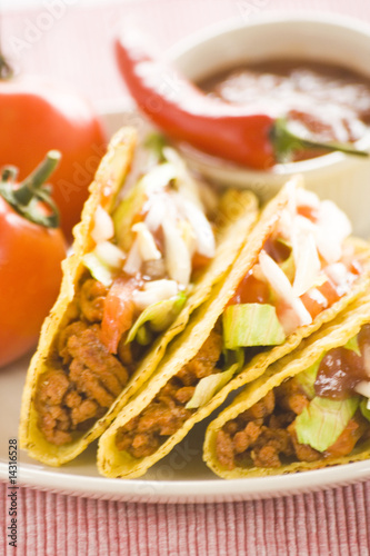 delicious taco, mexican food