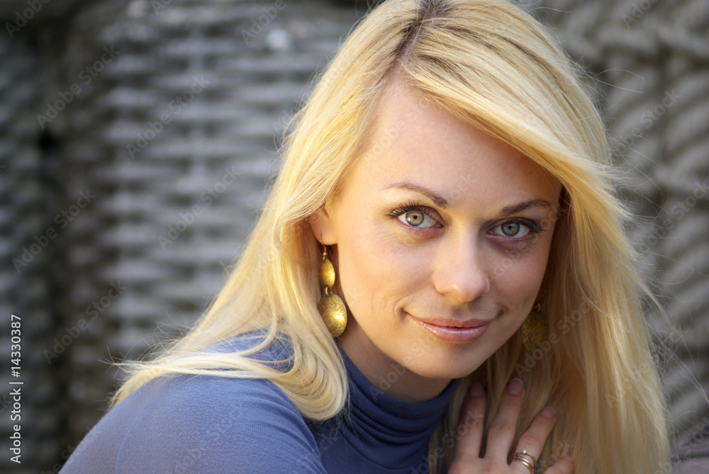 Young blond woman Young blond woman