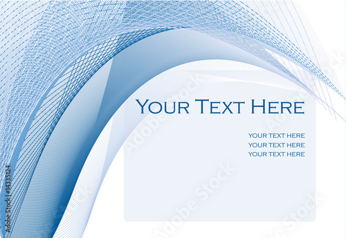 Blue business background