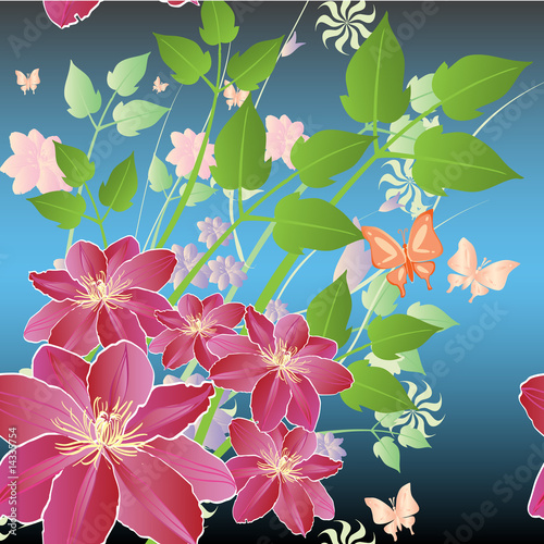 Bright flower background