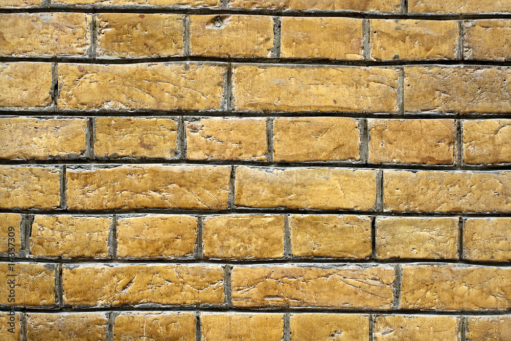 Yellow brick wall Yellow brick wall