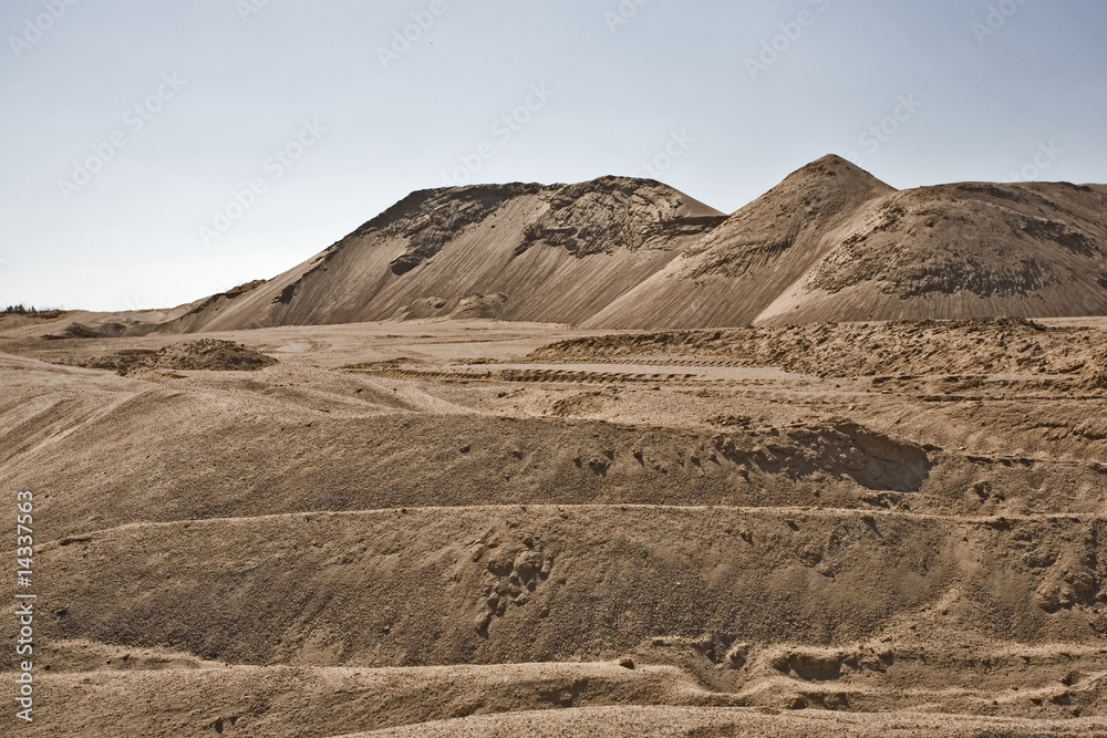 SAND EXTRACTION SITE