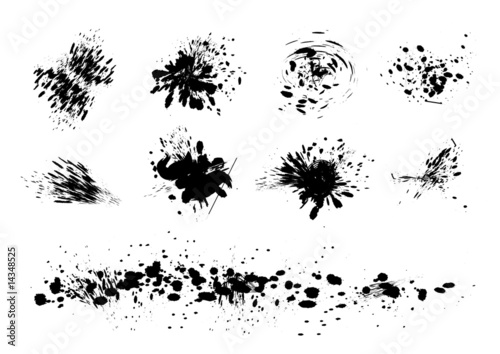 Ink stain paint