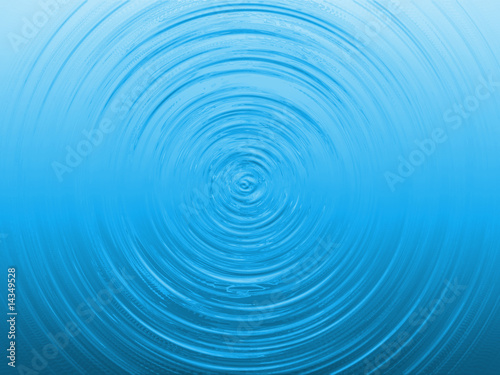 Cercles dans l'eau
