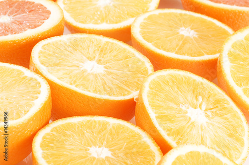 oranges background