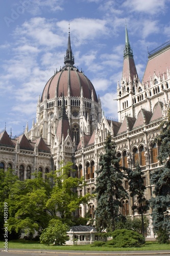 Photography parliament in Budapest