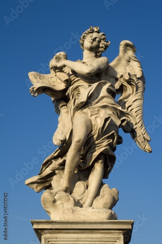 Angel - Angels castle in Rome © Renáta Sedmáková