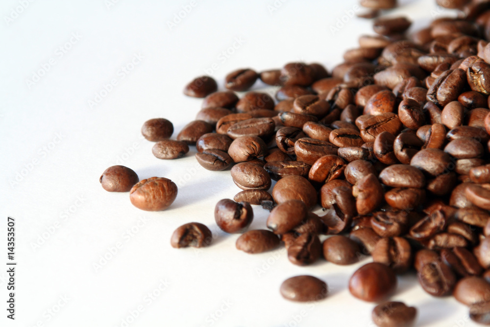 Obraz premium Espressobohnen ökologisch erzeugt