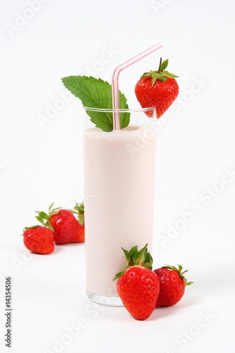 erdbeer-joghurt getränk