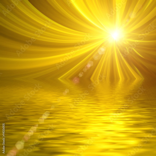 Abstract background. Yellow palette.