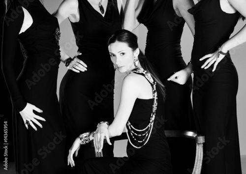 Fotografie woman fashion show