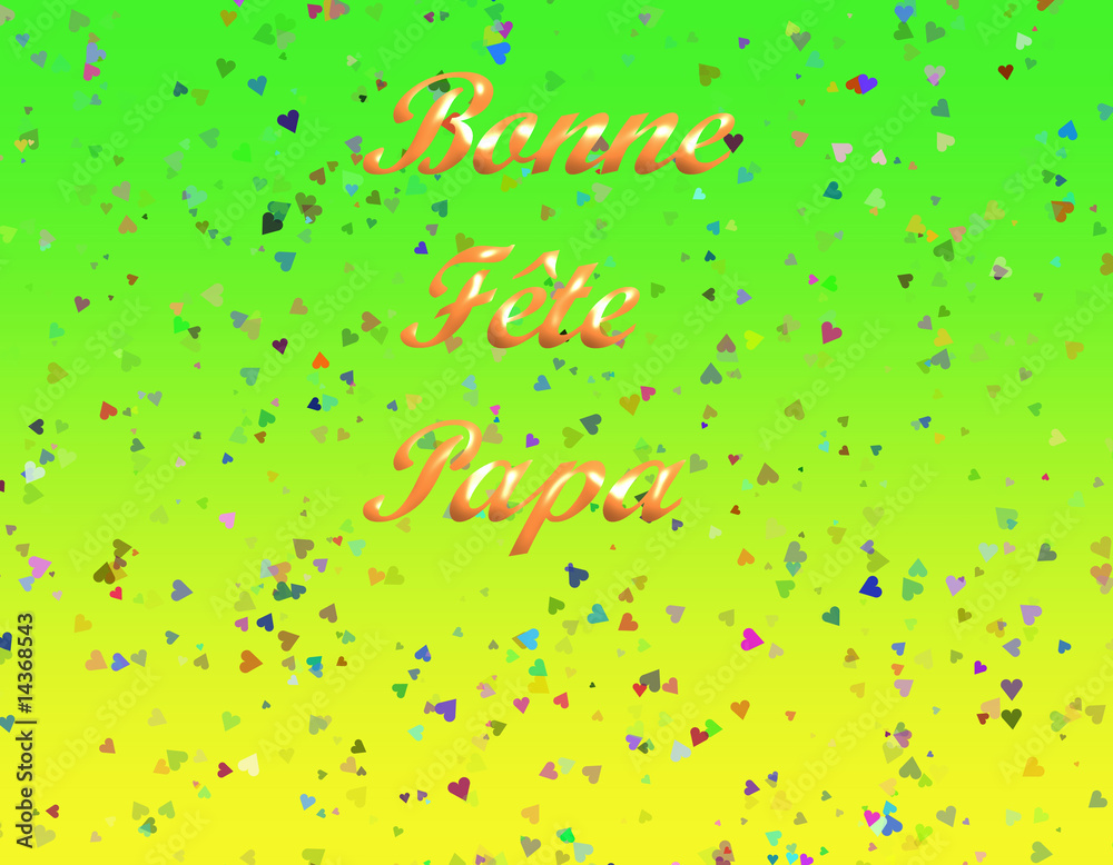 Fototapeta premium fête des pères