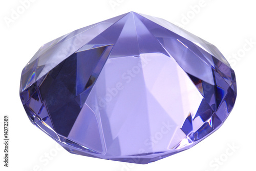 Blauer Kristall