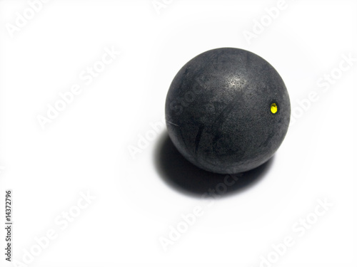 A squash ball