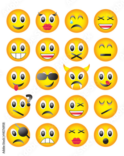 Set of smiles