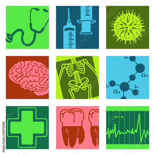 pop-art objects 2 - science & médecine