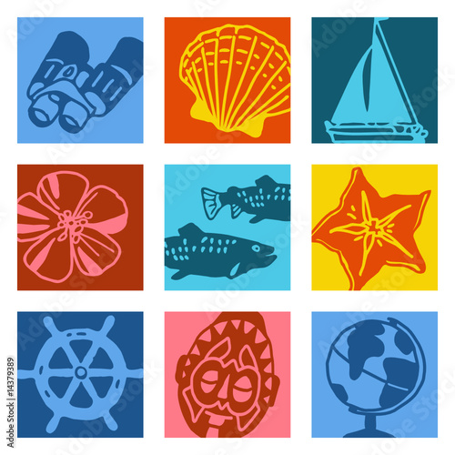 pop-art objects 2 - voyage & exotisme