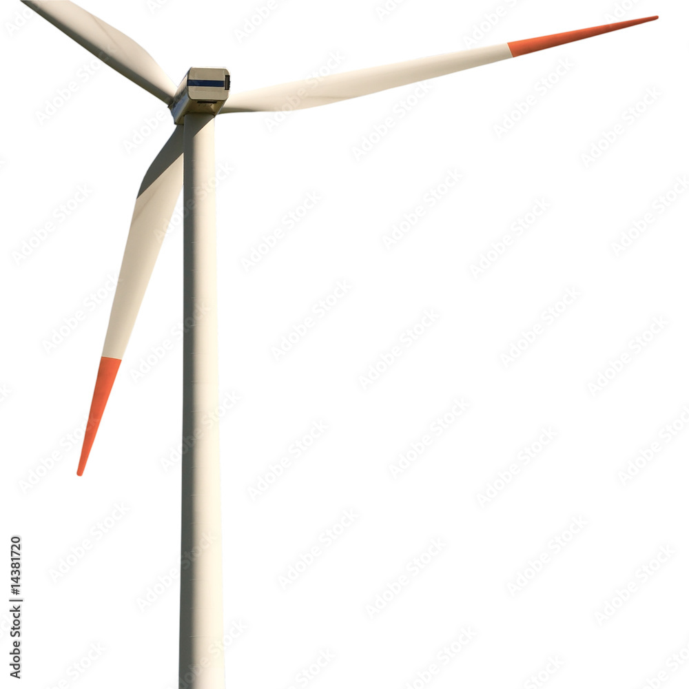 Wind turbine, isolated Wind turbine, isolated