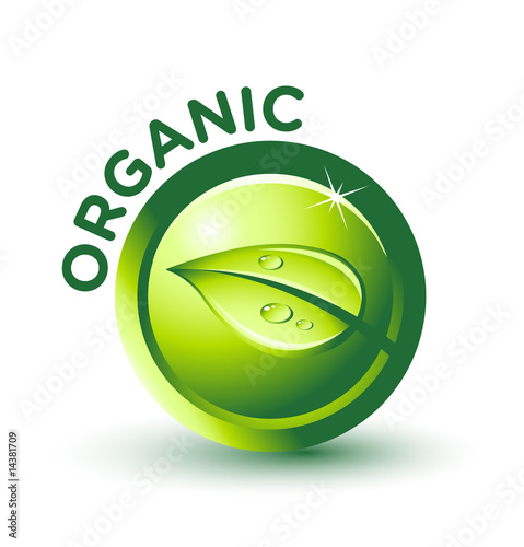 Vector Green ORGANIC Label